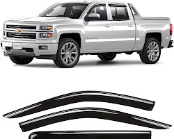 Window tinting and deflectors truck accessory
