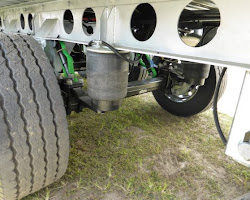 Air suspension system for truck