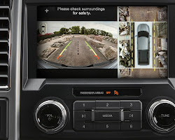 360-degree camera system in Ford F-150
