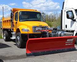 Freightliner M2 snow plow truck