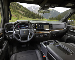 Chevrolet Silverado 1500 truck interior