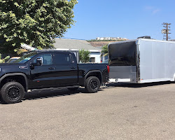 GMC Sierra 1500 AT4 towing
