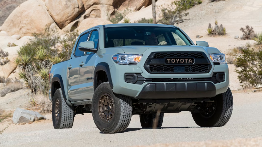 The Toyota Tacoma is known for its off-road capabilities.